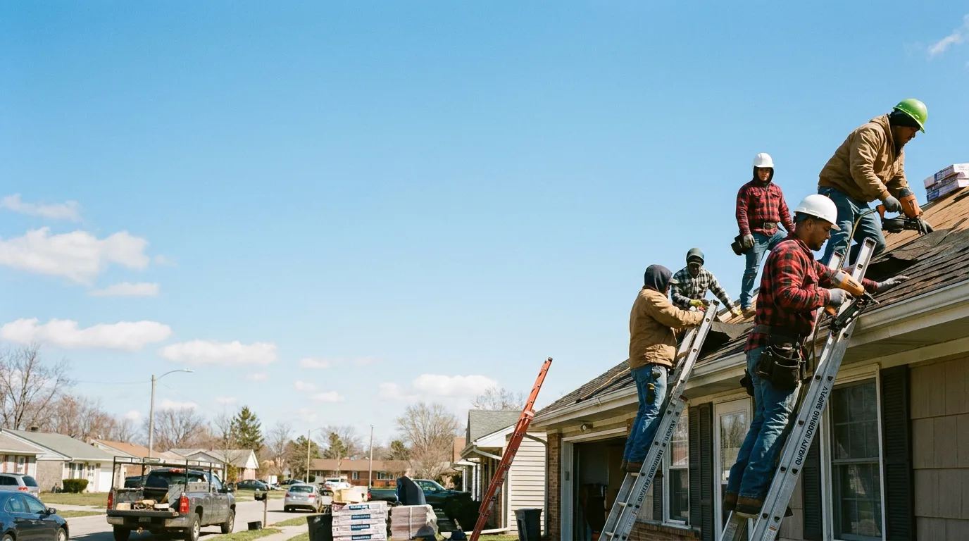 Roofing in Rudolph, WI near me